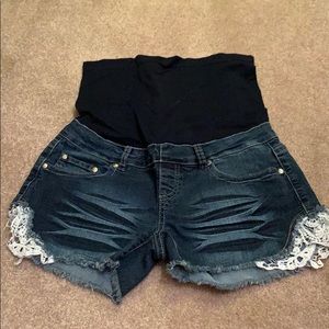maternity shorts